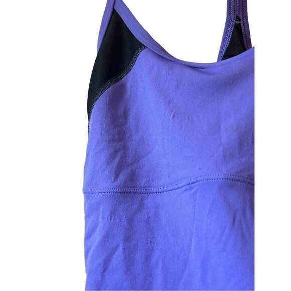 Speedo violet blue one piece swimsuit‎ size 9/10 - Picture 2 of 5